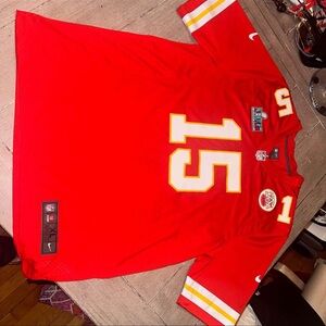 Chiefs vs Eagles Superbowl LVII Mahomes jersey XL